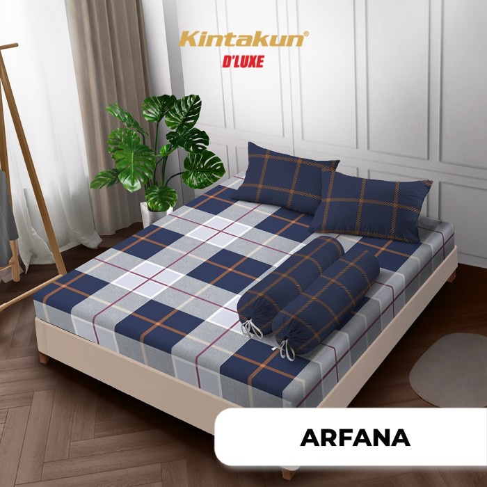 Kintakun Sprei D'Luxe Juni Edition Uk.140x200cm T30 ( housekeeping.id)