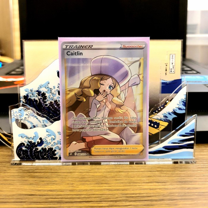 KARTU POKEMON MARNIE LILIE CYNTHIA MELONY CAITLIN MEI SHAUNA LISIA SR