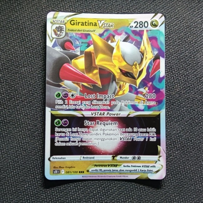 GIRATINA VSTAR S11 POKEMON TCG INDONESIA