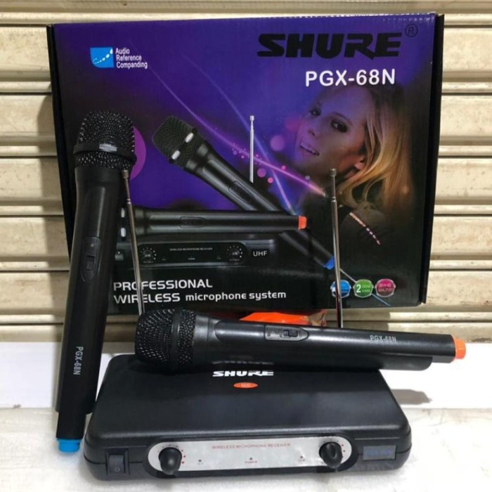 Mic Wireless Shure ULX9 PLUS / ULX 9 PLUS 2 Mic Handle Free Koper