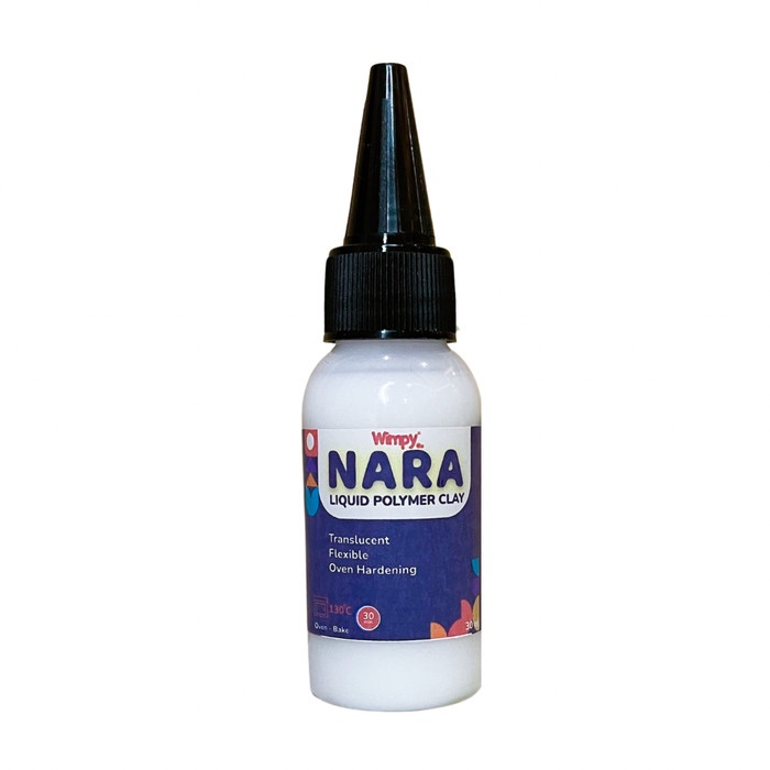 NARA LIQUID POLYMER CLAY CAIR PELEMBUT POLYMER CLAY SOFTENER LEM CLAY
