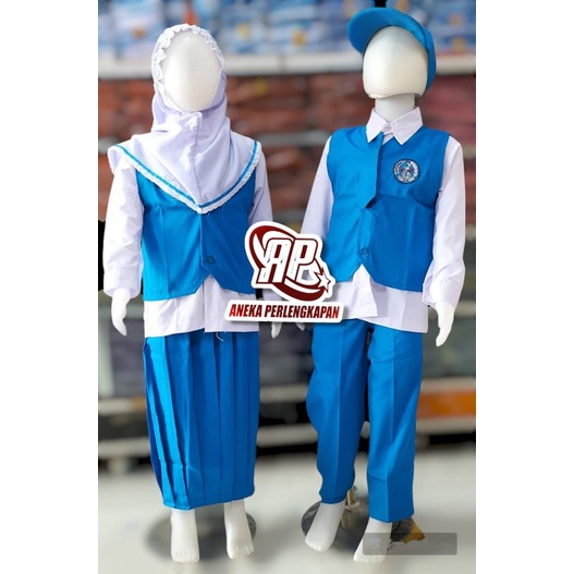 Baju TK Nasional Rompi Pisah