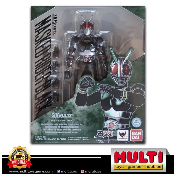 Shf Masked Rider Black 0462476 Ready