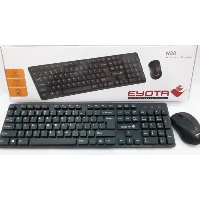 keyboard mouse wireless combo eyota w88