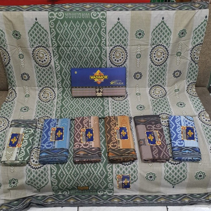 Promo Sarung Wadimor Motif Bali Balimoon Staria 555 Ori Terbaru