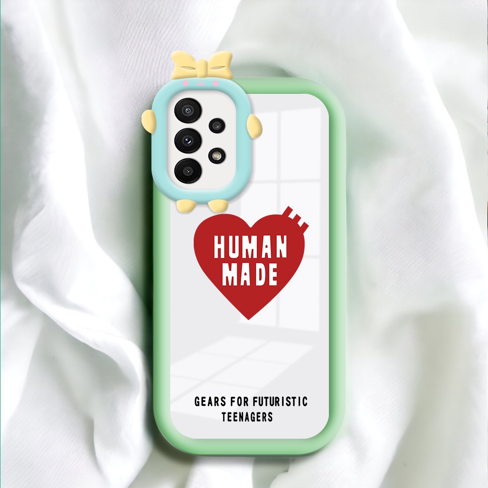 Hpkesing untuk Samsung A23 M23 A33 A52 A52S 5G A30S A31 A32 A50 A50S A51 M40S  Small Monster Phone C