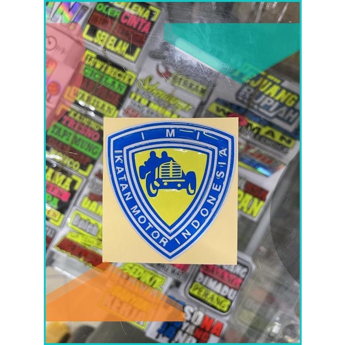 

STIKER TIMBUL IMI 7,5cm x 7cm 20JVLZ3 onderdil tools n parts