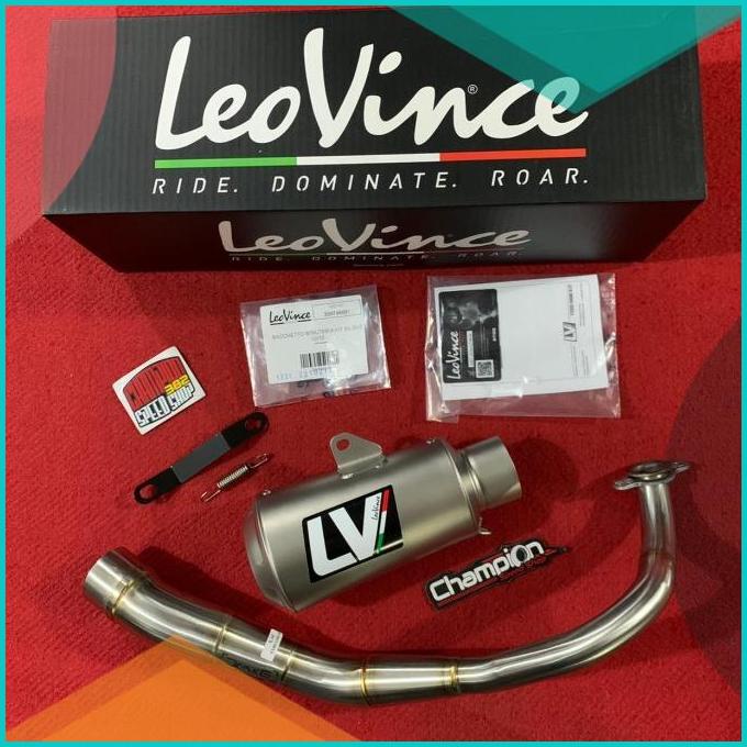 Knalpot Leovince LV 10 LV10 Stainless ORI Italy Honda PCX 150 Lokal 2