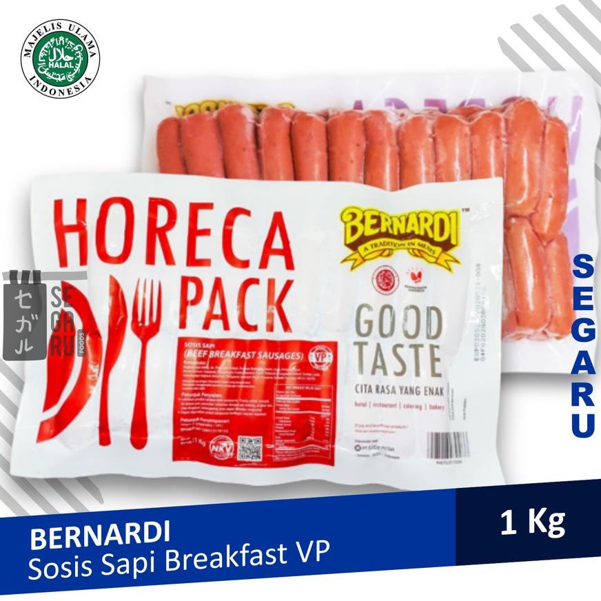 

TOP TRENDING BERNARDI SOSIS SAPI BREAKFAST HORECA PACK 1KG HANYA HARI INI