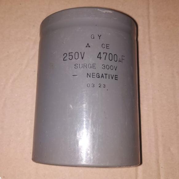 C Elko Elco 4700uF 250V 4700 uF 250 V 4700MFD 250VDC 250WV