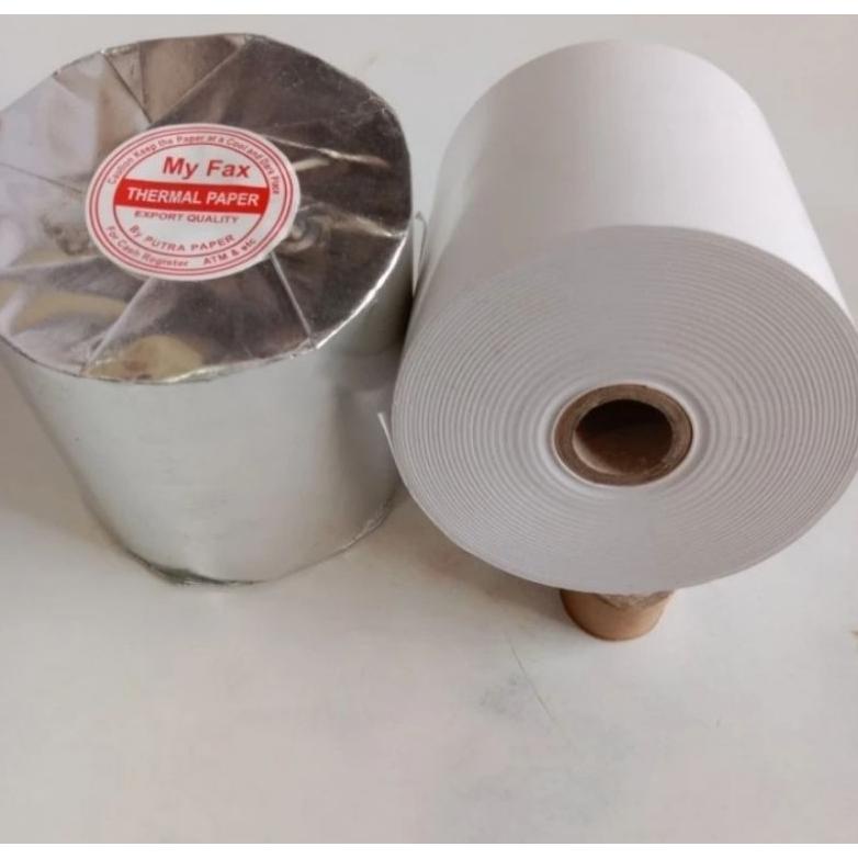 

Termurah Kertas Thermal 80X50Mm / Struk Kasir Printer 80Mm Paket 10 Pcs Original