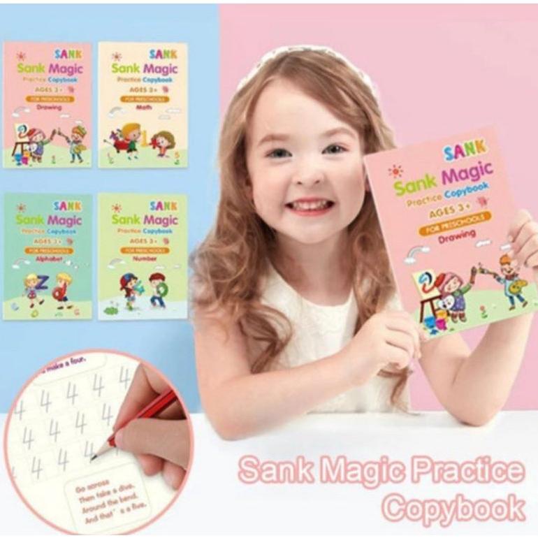 

Termurah Buku Sank Book Magic Sank Magic book 1 Set isi 4 Buku + pulpen COD