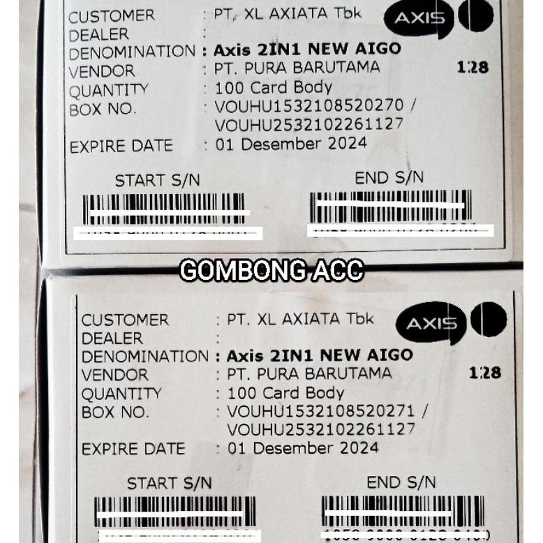 

Termurah Cod ,Kertas Kosong Bahan Injek Kouta Axis 3In1 Dan 2In1 Original