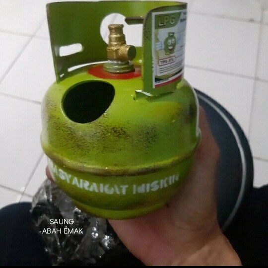 Promo Asbak Unik Tabung Gas Melon Gas Lpg 3Kg