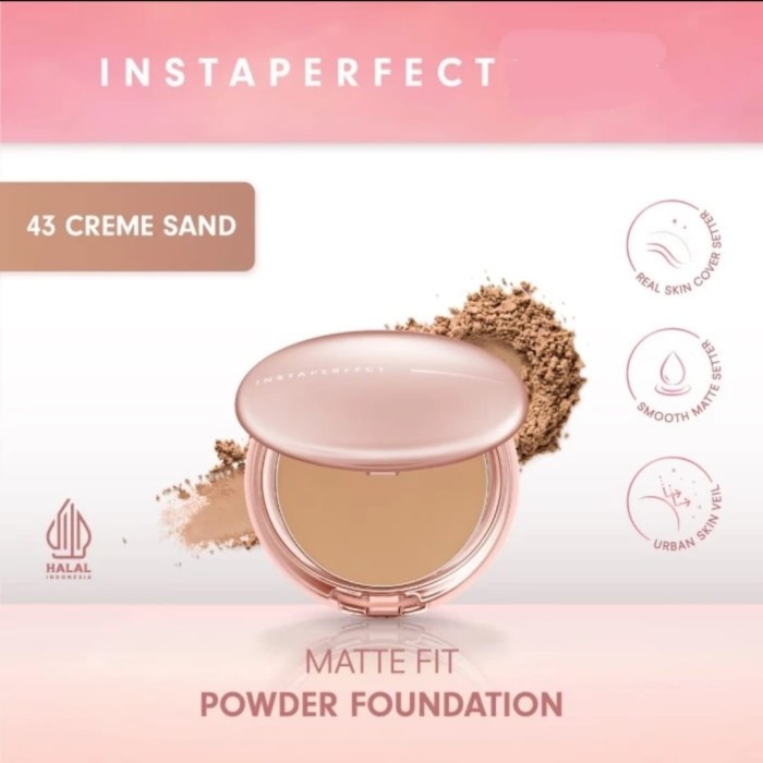 WARDAH INSTAPERFECT POWDER FOUNDATION / TWO WAY CAKE / BEDAK PADAT