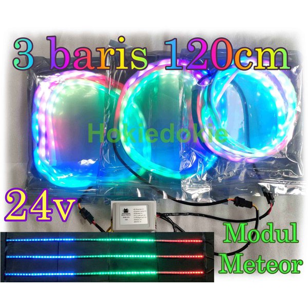 Led RGB multi mode tail lamp 3 baris 12v 24v