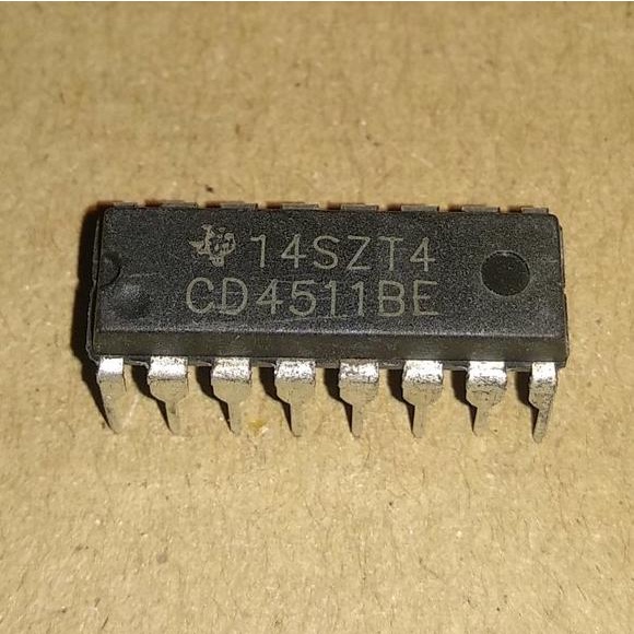 IC 4511 CMOS CD4511 HCF4511 TC4511 MC14511 CD4511BE