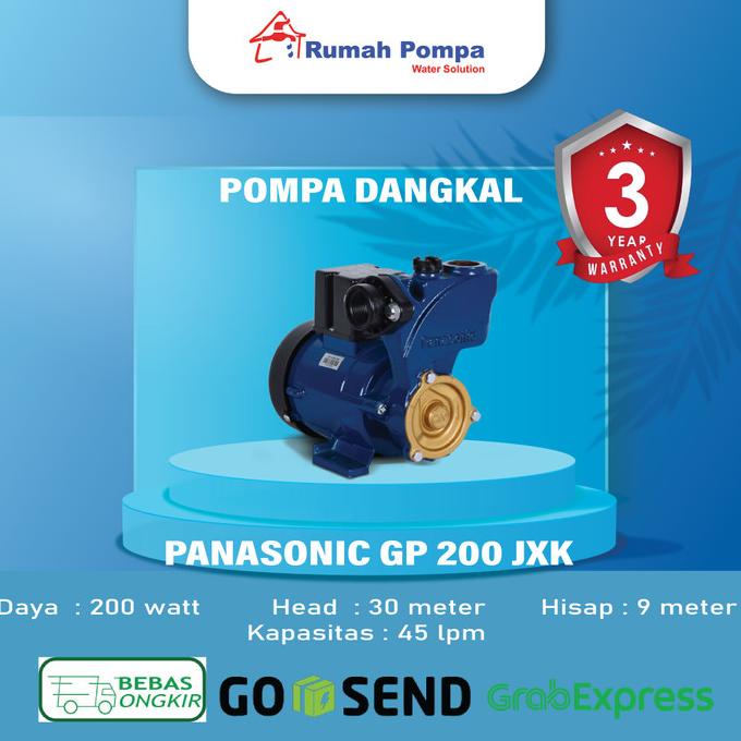 Mesin Pompa Air Panasonic GP 200 JXK
