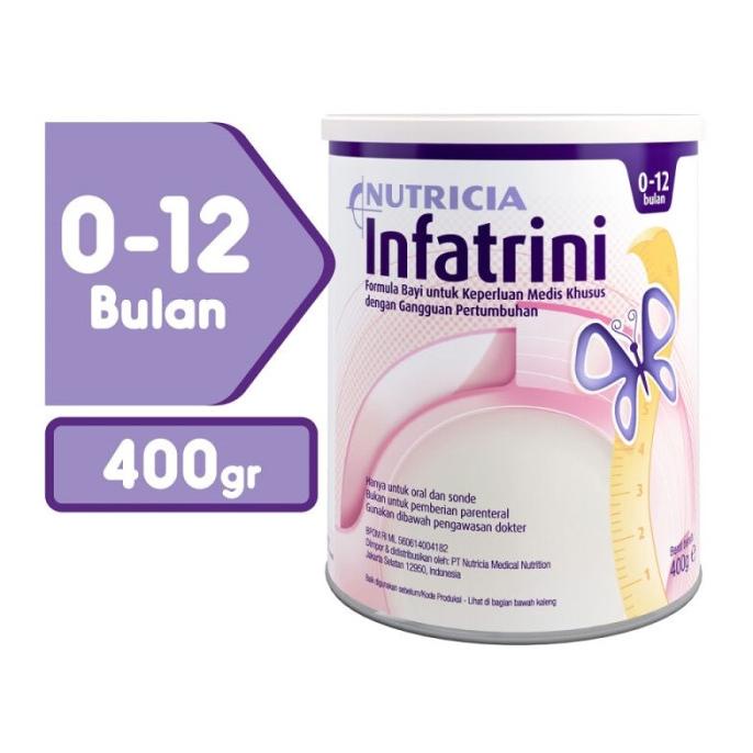 

INFATRINI NUTRICIA 400G 0-12 BLN/SUSU KHUSUS DENGAN NUTRISI YG LENGKAP