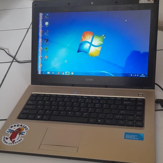 (TRB) LAPTOP ZYREX MINUS LAYAR DAN BATRE NORMAL DI PAKE TIAP HARI