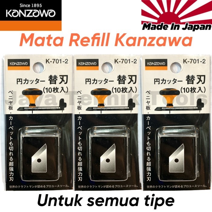 

Promo Mata Kanzawa Gasket Packing Cutter Pisau K 701 2