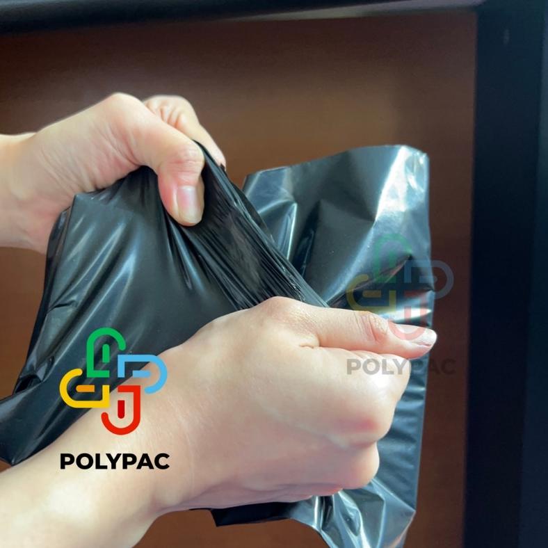 

COD Polymailer Hitam HD Ekonomis [20x30] isi 100 pcs - Polymailer Lem Termurah