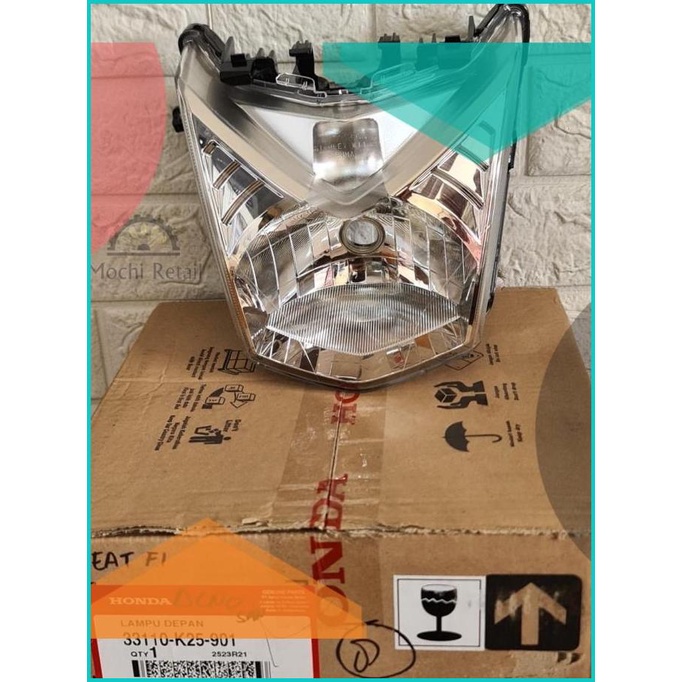 Reflektor Lampu Depan BEAT FI ESP Ori AHM 20JVLZ3 suku cadang