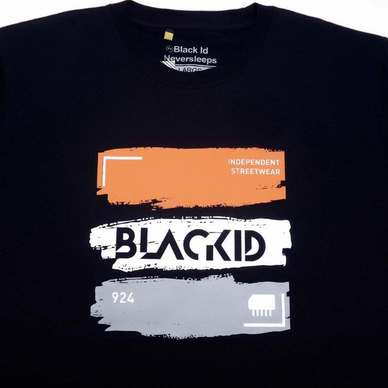 Kaos black id indefendent streatwear - kaos distro black id - kaos black id Shopee