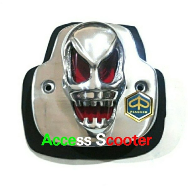 Lampu Stop Tengkorak Vespa Super 66 Bahan Babet