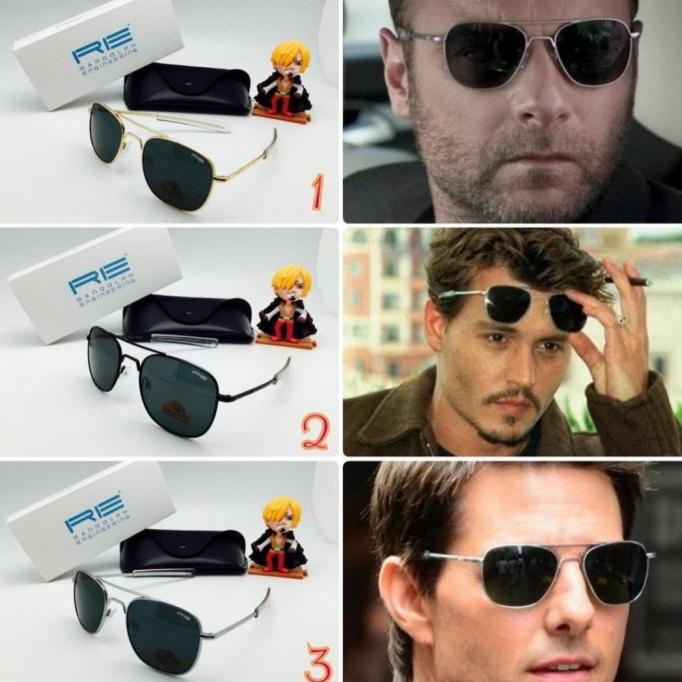 Kacamata Pilot RANDOLPH ENGINEERING AVIATOR Black. Kacamata Outdoor