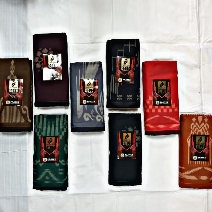 Promo Sarung Mangga Gold /Fiesta/Prima/Bali Kembang Terbaru