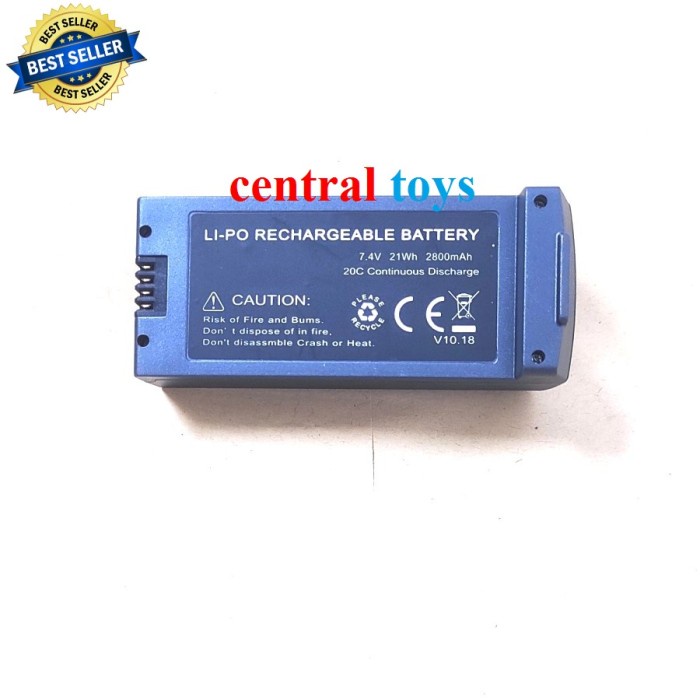 Part Baterai Drone Jjrc X21 7.4V 2800Mah