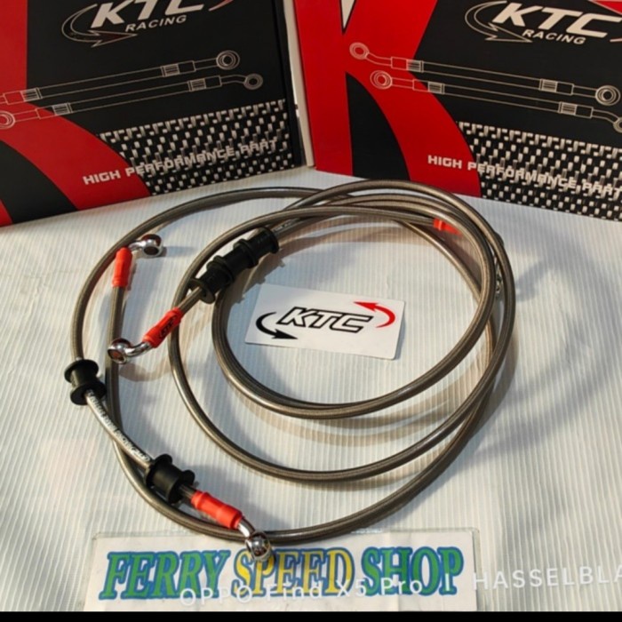 SELANG REM DEPAN BELAKANG NMAX - SELANG REM KTC KITACO NMAX NON ABS