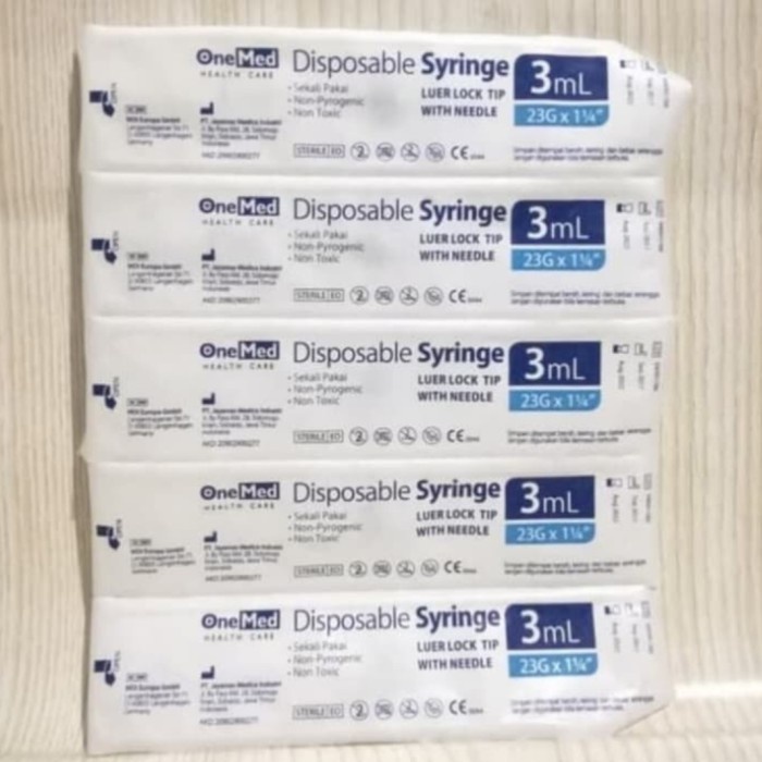 Disposable syringe 3ml onemed/syringe onemed -CTT