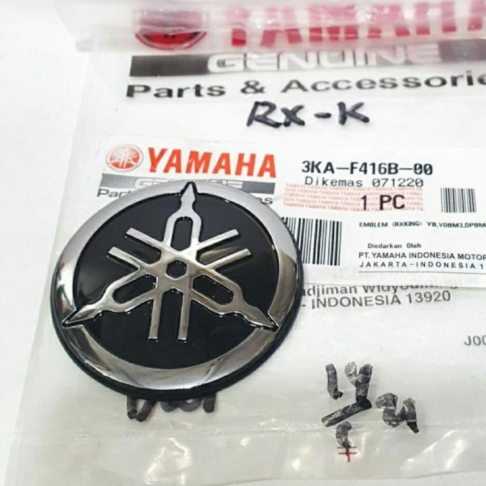 SALE EMBLEM TANGKI LOGO YAMAHA RXKING RX KING 3KA-F461B-00 ORI ASLI YGP Termurah