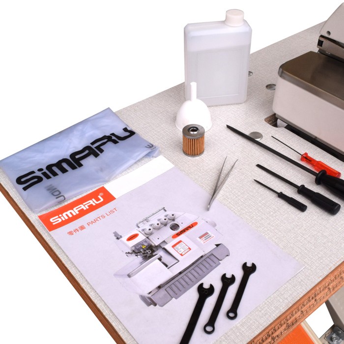 Mesin Obras Simaru Sm 747 / Sm747 - Mesin Obras Kaos Benang 4 Industri