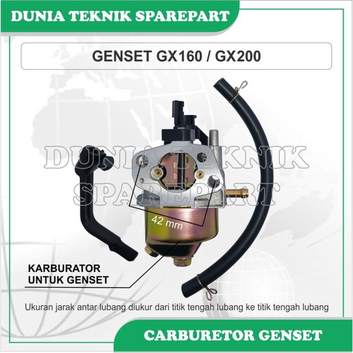 GX160 / GX200 CARBURATOR, KARBURATOR, CARBURETOR GENSET