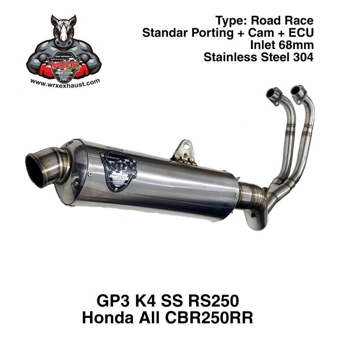 Knalpot WRX GP3 SS RS250 CBR250RR