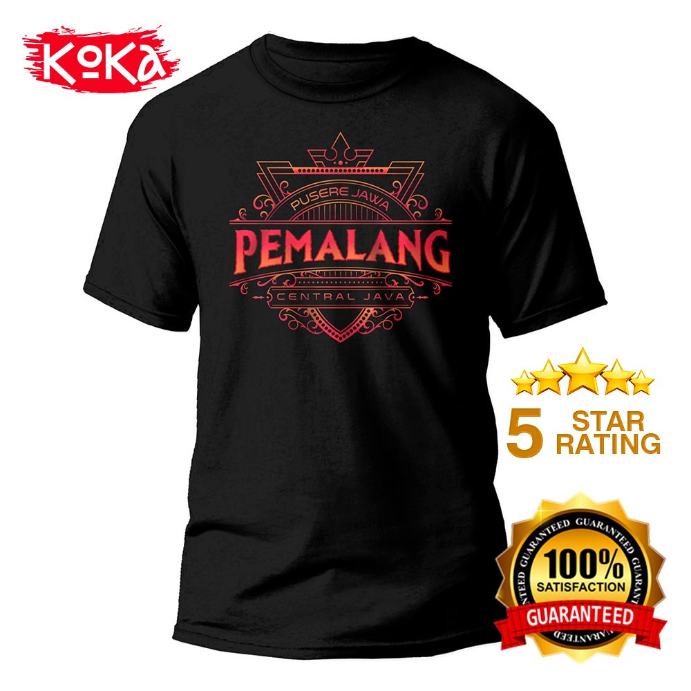 T-Shirt Distro Premium PUSERE JAWA Kaos Khas PEMALANG - PML6