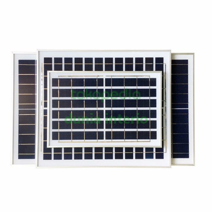 panel solar panel surya 10wp 6v papan solar cell