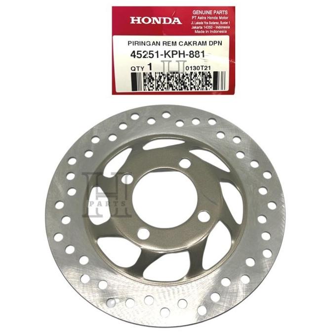 SALE PIRINGAN REM CAKRAM DEPAN KARISMA SUPRA-X 125 REVO 100 CS1 ORI AHM Termurah