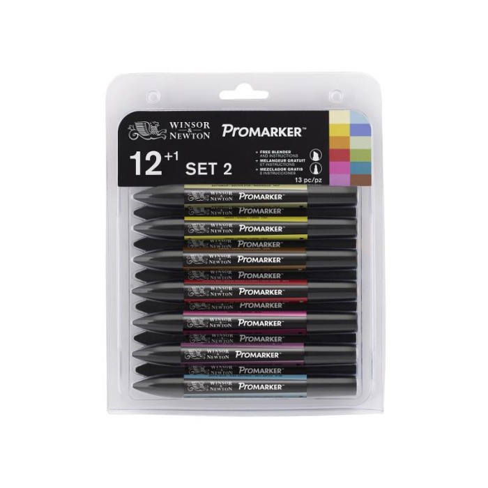 

Winsor & Newton ProMarker 12 Set 2