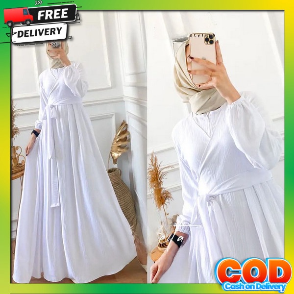 Bahan Premium Gsmis Gamies Wsnita Kondangan Buju Gms Games Remja Import Outfit Pengajian Dress Sarii