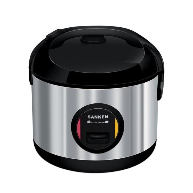 SANKEN Rice Cooker Stainless 2 Liter SJ-3030 BK