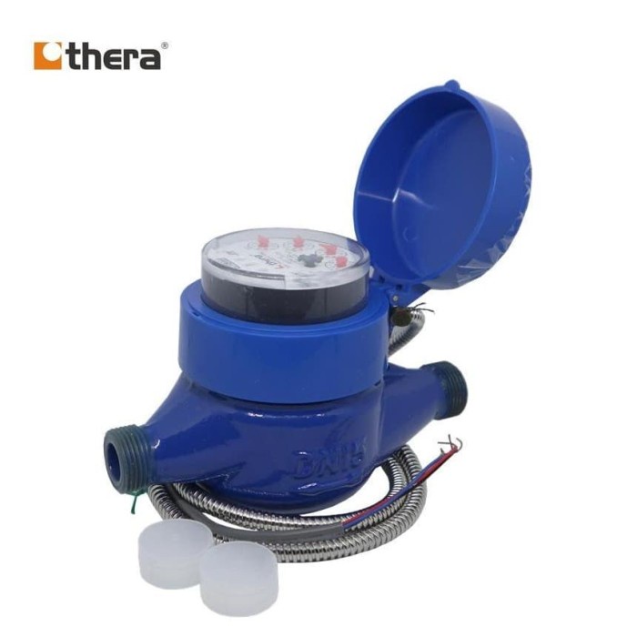 THERA TWEM500-C15AC, DN15(1/2"), WATER METER MODBUS, Iron - Horizontal