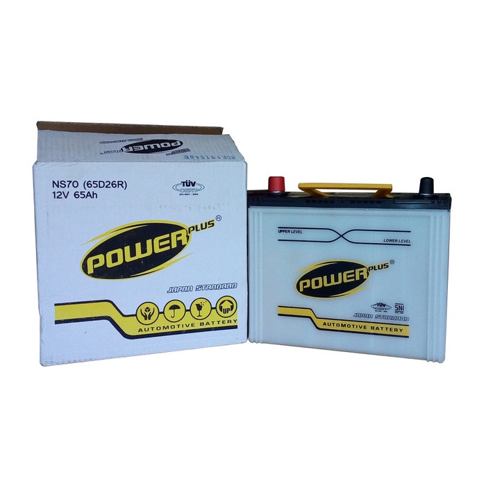 Aki Mobil Ns70 Powerplus (Aki Isuzu Panther,Mitsubishi Truk Fuso Hino) Kode Ku193