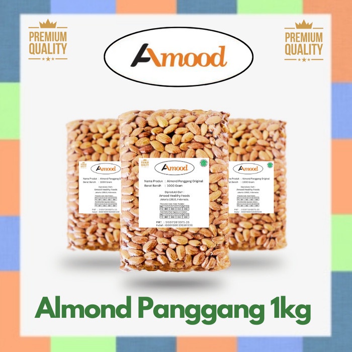 

Almond Panggang Original - Natural Roasted Almond 1000 Gr