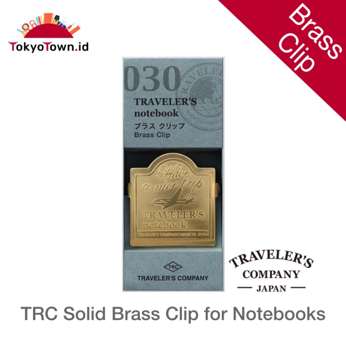 

Promo TravelerS Company Brass Clip Airplane