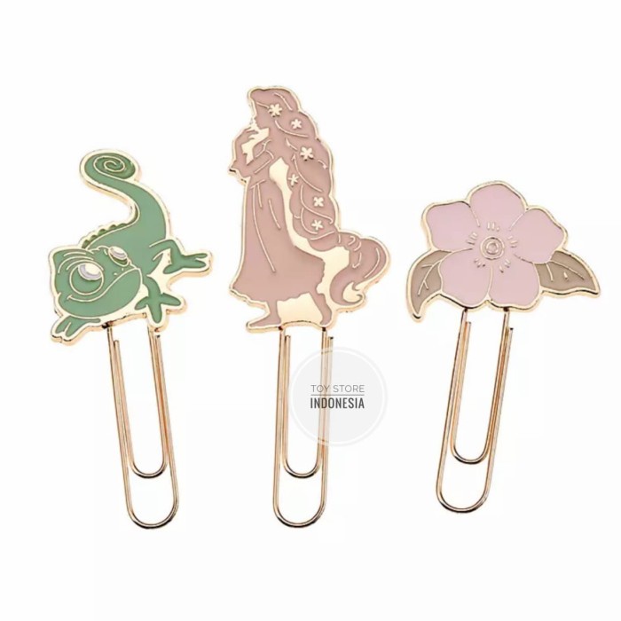 

Promo Original Disney Rapunzel Pascal Paper Photo Clip Holder Jepit Kertas