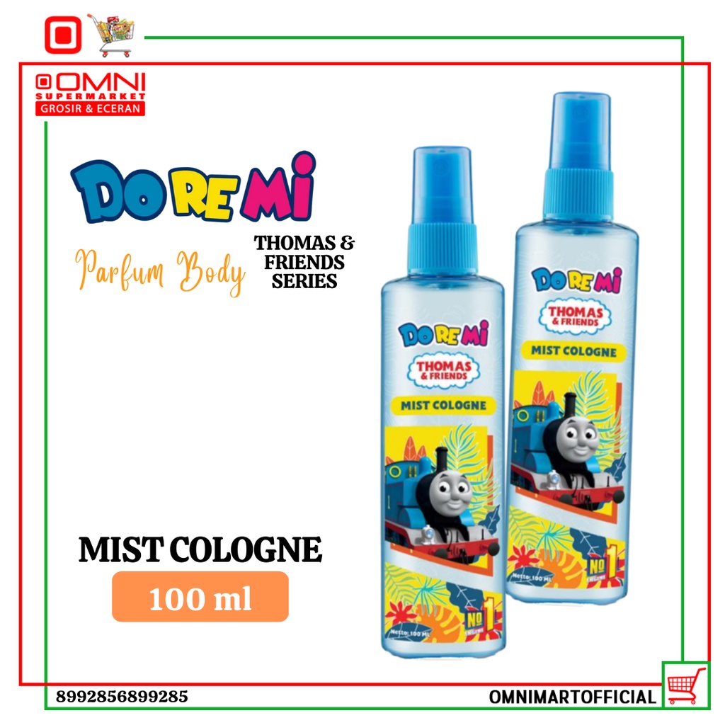 Doremi Kids Cologne Thomas Parfum Body Minyak Wangi 100 Ml